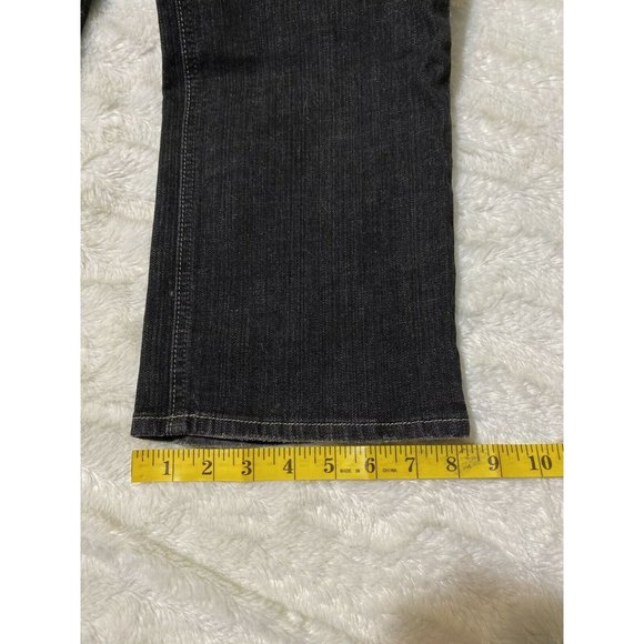 OLD NAVY Womens Bootcut Black JEANS SIZE 14 R 35x31 Msrd - Picture 9 of 12